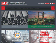 Tablet Screenshot of gulfindustryfair.com